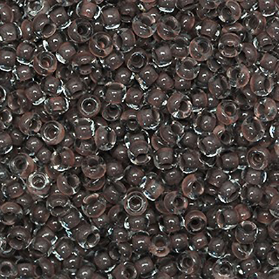 SB8-148L Preciosa Czech seed beads - Terra Intensive Chocolate Lined